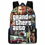 Grand Theft Auto Grand Theft Auto Lisatarvikud Animatsioon Seljakott Meeste Ja Naiste Koolikotid standard