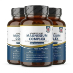Magneesiumgl&uuml;tsinaadi kompleks 4 &uuml;hes - Lisatud magneesiumgl&uuml;tsinaat, tsitraat, malaat ja tauriin 3pack
