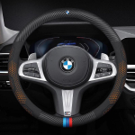 Auto s&uuml;sinikkiust nahast rooliratta kate BMW M E39 E46 E60 E70 E87 E90 F10 F15 F20 F25 F30 G05 G20 G30 X1 X3 X4 X5 X7 M2 M3