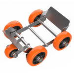 1500 kg kandev&otilde;imega s&otilde;idukitugi rattad Tugevad s&otilde;idukialused Dolly rattad Autoremondi liugur S&otilde;iduki liigutamise dolly orange