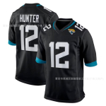 Jacksonville Jaguars NFL S&auml;rk Travis Hunter 12 V&otilde;rkmaterjal Hingav Tikitud Jalgpalli &Uuml;likond Meeste 12 Black Gen 2
