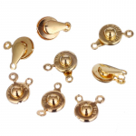 9 mm 20 tk/partii Ehted Leiud Charm DIY K&auml;ev&otilde;ru Kaelakee Aksessuaarid