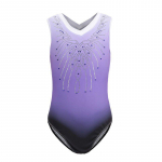 Varrukateta v&auml;rvigradientmustriga kombinesoon, ballettv&otilde;imlemine, tantsutreeningu r&otilde;ivad 6