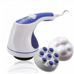 5 in 1 Full Relax Tone kehamasseerija kaalust alla 3D elektriline keha salendav rullmassaažiseade EU Plug elevandiluuvalge