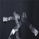 1 paar rinnahoidja pikendust silikoonist n&auml;htamatud naiste reguleeritavad &otilde;larihmad 1.5cm puhas