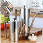 1tk Lekkekindel 304 roostevabast terasest &otilde;lipott &auml;&auml;dikakastme dosaator maitseainepudel 500ml/700ml 500 ml