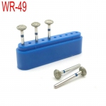 5 tk/karp Hambakliiniku kiire k&auml;siinstrumendi poleerimine teemantpuri puurikomplekt FG 1,6 mm hambaravipurgid WR-49