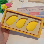 Mango Makeup Egg Set Makeup Puff Don't Eat Powder Sponge Egg Mango Makeup Egg Puff