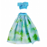 Blue Fashion 1/6 nukuriided Barbie-nukur&otilde;ivaste jaoks peokleit l&uuml;hike top s&auml;rk ja midiseelik 1:6 nukutarvikud, m&auml;nguasi sinine