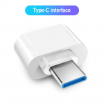 FONKEN mikro-USB OTG C-t&uuml;&uuml;pi adapter Micro USB isane-USB andmekaabli muundur tahvelarvuti Android-mobiiltelefoni s&uuml;learvuti jaoks Type C OTG valge