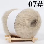 25g/rull Angora Moh&auml;&auml;r ka&scaron;miir kudumine villane l&otilde;ng kampsun Sall Line heegelniit Fashion Soft 7
