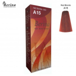 BERINA HAIR COLOR CREAM P&uuml;siv&auml;rv A1-A47 60 g. - Tai A15 Red Blonde