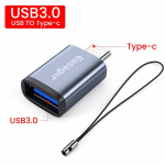 Essageri USB-t&uuml;&uuml;pi C OTG-adapter C-t&uuml;&uuml;pi USB-C isane-USB 3.0 emane konverter Macbooki Samsung S20 Huawei USBC OTG-pistiku jaoks USB3.0 to Type C
