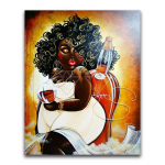 5D DIY Teemantmaal Cartoon Paks T&uuml;druk Daamid Armsad Kodukaunistused T&auml;is&uuml;mmargused teemanttikandid Ristpistes Teemantmosaiik Full Round 20x30CM