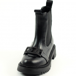 Chelsea poolhooaja saapad Evromoda 681107 36 Must nahk 39 must