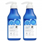 FARM STAY kollageenivesi t&auml;is&scaron;ampoon ja palsam 530 ml (3 valikut) 2pcs