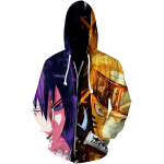 Mood Harajuku Anime T&otilde;mblukuga Meeste kapuuts 3D Prinditud vabaaja kapuutsid Multikad Naljakad T&auml;navar&otilde;ivad Pusad Pusa topid S
