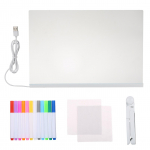 LED-id Teadetetahvlite tahvelarvutite komplekt 11,8    *7,9    Kustutav Kirjutusjoonis Valgusm&auml;rk Type2