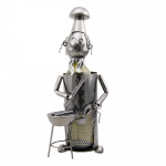 Les Tr&eacute;sors De Lily [A0863] - BBQ-pudelihoidja  Metalskulptuur  - 33x10 cm hall