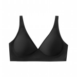 Naiste rinnahoidja &otilde;mblusteta rinnahoidjad Mugavus juhtmevaba rinnahoidja Sexy Deep V Bralette Push Up rinnahoidja, v&auml;ike rinnahoidja, naiste pesu S-XL S must