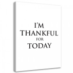 Feeby l&otilde;uenditr&uuml;kk, motiveeriv t&auml;nu 40x60 must/valge