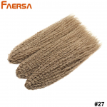 Heegeldatud Juuksed Brasiilia punutised S&uuml;nteetilised lokkis juuksed Pehmed p&otilde;imimispikendused 20 28 tolli Afroheegeldatud Juuksed Pikad Vesilaine Ombre V&auml;rvilised Juuksed 28 Inch