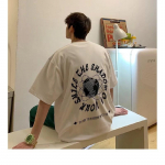 Meeste l&uuml;hikeste varrukatega T-s&auml;rgid Graafilise tr&uuml;kiga Mood Poole varrukatega T-s&auml;rgid Meeste Riided Vabaaja T-s&auml;rgid Meeste Suvised Korea retro Topid M must