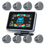 8 parkimisandur Parktronic auto tagurdamine varuradari elektroonika tagumine automaatne detektor seljaabikomplekti helisignaal hall