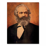 Vintage seinapildid Kraft plakat Kaetud seinakleebised Kodukaunistus Kingitus Sotsialism Kommunistlik poliitik Marx l&otilde;uendimaal 21x30 No Frame