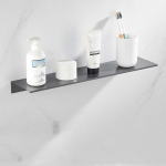 Ujuv seinariiul Vannitoa panipaik 30-60 cm Moodne vannitoa riiulid K&ouml;&ouml;k Seinariiul Korralduskapp Kodutarvikud 60CM