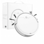 Majapidamisp&uuml;hkimisrobottolmuimeja intelligentne kaugjuhtimispuldiga juhtmevaba puhastusmasin valge