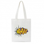 Korea Ulzzang Cartoon vabaaja naljakas suure mahutavusega mood Harajuku kirjad l&otilde;uend kott Hip Hop ostukott Naiste &otilde;lakotid 24*26cm