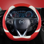 Auto rooli kate D kuju nahk Opel Astra 2015- Corsa Combo Mokka 2018- Grandland X Insignia CT punane