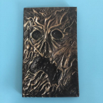 Uus Necronomicon Dark Magic Book Deemon Evil Dead Summon Book Altari tseremoonia Rekvisiitide raamatute kollektsioon Elutoa t&ouml;&ouml;laua kaunistus kollane