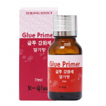 Korea ripsmete puhastusvahend Customize K-liimi primer 15 ml l&auml;bipaistev ripsmepikenduste puhastusvahend liimiga maasikakrunt