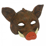 Halloweeni peo maskid Kass Jokker Halloweeni karneval t&auml;iskasvanutele Cosplay kost&uuml;&uuml;m Pehme Pu-vahust looma metssea sea mask must