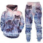 Hundi 3D tr&uuml;kitud kapuutsiga p&uuml;kste &uuml;likond meeste kevade ja s&uuml;gise vabaaja kampsun, pullover, meeste dressikomplekt, mood meeste r&otilde;ivaste &uuml;likond XXXL