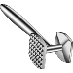 Meat Tenderizer 304 roostevabast terasest lihavasar/haamrit&ouml;&ouml;riist/punn liha, veise- ja linnuliha pehmendamiseks ja peksmiseks. Tugev metallkonstruktsioon h&otilde;be