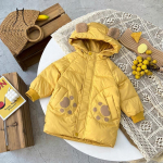 Laste sulejope Keskmise pikkusega s&uuml;gistalvine soe jope Lasteriided Mood vabaaja sulejope 90 must