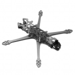 7-tolline 295 mm FPV s&uuml;sinikkiust vabastiili raamikomplekt teljevahe 295 mm &otilde;lg 5,0 mm sobib pikamaas&otilde;iduks tumehall v&auml;rv