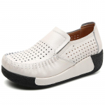 Naiste Korterp&uuml;ksid Mugavad jalan&otilde;ud Naistele Hingavast nahast &otilde;&otilde;nsad tossud Naistele Mood Must Pehmed Vabaajajalatsid Naistele 35