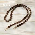 Uus telefonitarviku mobiiltelefoni osakett kaotsiminekuvastane universaalne helmestega kaelapael, kaelarihm Nutitelefoni rihma &uuml;mbriskett 120CM