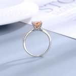 Naiste s&otilde;rmused 7 mm punased rohelised tsirkoonist h&otilde;bedased ehted, j&otilde;ulukingitus paarile abielus&otilde;rmused 6 valge