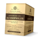 Probiootikumid &uuml;le 40-aastastele inimestele, Advanced 40 plus Acidophilus, Solgar 60vegcaps (69313003) 120vcaps