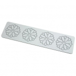 Fondant Lace Silikoonvorm Ginkgo Leaf Lihtne puhastada Ohutu Vastupidav Fondant Hallitus B