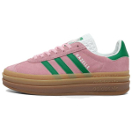 adidas Gazelle Bold True Pink Green Naiste tossud Cloud-White IE0420 38⅔
