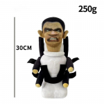 1/6/12 TK Skibidi tualett pl&uuml;&uuml;sist m&auml;nguasi, titan, teler, mees, boss, tualett Multifilmi nukud, t&auml;idisega pehme nukk, j&otilde;ulukingitus lastele s&uuml;nnip&auml;evaks