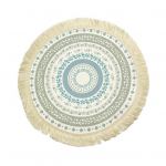 Yousheng Cup Mat Ilus peen t&ouml;&ouml;tlus Libisemiskindel boheemlaslik p&otilde;hjamaine soojusisolatsioon pol&uuml;esterpuuvillane s&ouml;&ouml;gilaua matt aluspadi 34cm C