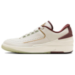 Air Jordan 2 Retro Low Draakoni Aasta Meeste Tossud Kreemjas Purjekas Seeder FJ3468-100 44