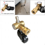 Veermiku puhastaja p&ouml;&ouml;rlev ratas survepesuri tarviku jaoks